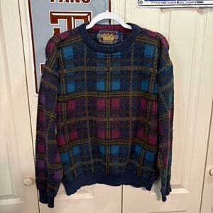 Vintage 90s Chaps Ralph Lauren Multicolor Sweater
